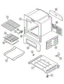 05 - Oven / Base parts for Crosley Range C31315XBT from AppliancePartsPros.com