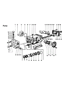 03 - Pump parts for Hoover Wet Carpet Cleaner C4279--- from AppliancePartsPros.com