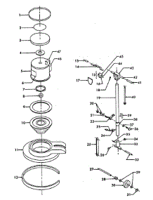 02 - Motor Assembly, Mainassembly, Switch parts for Hoover Wet Carpet Cleaner C5025--- from AppliancePartsPros.com
