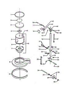 02 - Motor Assembly, Mainassembly, Switch parts for Hoover Wet Carpet Cleaner C5027--- from AppliancePartsPros.com