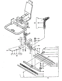 09 - Tractornozzle, Squeegeeassembly parts for Hoover Wet Carpet Cleaner C5122 from AppliancePartsPros.com