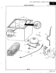 02 - Unit Compartment parts for Maytag Freezer C5AALWH from AppliancePartsPros.com