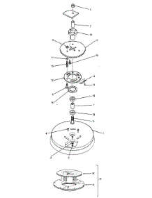 02 - Brushassembly, Accessories parts for Hoover Wet Carpet Cleaner C6077--- from AppliancePartsPros.com