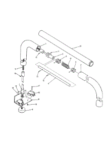04 - Handle parts for Hoover Wet Carpet Cleaner C6077--- from AppliancePartsPros.com