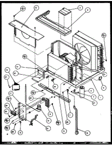 04 - Page 3 parts for Amana Air Conditioner C72A / P1167501R from AppliancePartsPros.com
