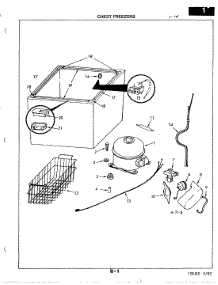 02 - Unit Compartment parts for Maytag Freezer C8AALWH from AppliancePartsPros.com