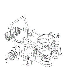02 - Mainbody parts for Hoover Wet Carpet Cleaner C9025--- from AppliancePartsPros.com