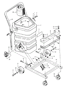 02 - Mainbody parts for Hoover Wet Carpet Cleaner C9033--- from AppliancePartsPros.com