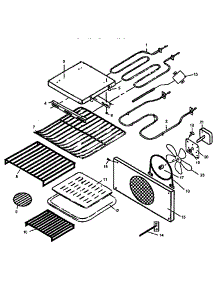 06 - Oven Accessories parts for Amana Oven CACO27SE1 / P41132338 N from AppliancePartsPros.com