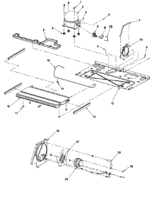 02 - Compressor parts for Amana Refrigerator AS2625PEKW from AppliancePartsPros.com