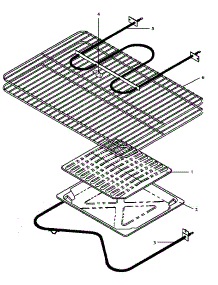 06 - Oven Components parts for Amana Range CARR589L / P1142469N L from AppliancePartsPros.com