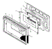 07 - Oven Door Assy