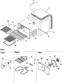 02 - Cavity parts for Amana Range CARTC7500E / P1143467N E from AppliancePartsPros.com