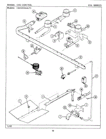 04 - Gas Controls parts for Maytag Range CBG5010AAL from AppliancePartsPros.com