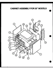 05 - Page 1 parts for Amana Range CBP22AA from AppliancePartsPros.com