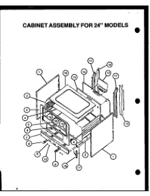 06 - Page 2 parts for Amana Range CBP24CB from AppliancePartsPros.com