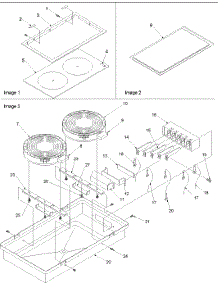 05 - Glass Cooktop - All Cc12 parts for Amana Cartridge CC13E / P1155203S E from AppliancePartsPros.com