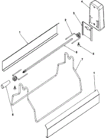 07 - Acx100(Rotisserie) parts for Amana Range CC14W / P1133371NW from AppliancePartsPros.com
