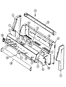 02 - Control Panel (Cc3531wrv) parts for Crosley Range CC3531WRV from AppliancePartsPros.com