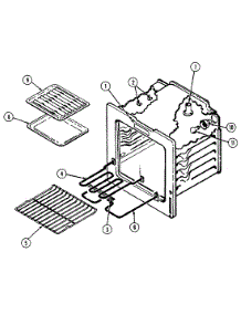05 - Oven parts for Crosley Range CC3531XRW from AppliancePartsPros.com