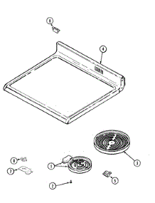 05 - Top Assembly parts for Crosley Range CC38700ACV from AppliancePartsPros.com