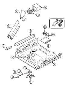 03 - Internal Controls parts for Crosley Range CC6898VVV from AppliancePartsPros.com