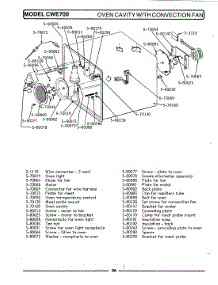 03 - Control Panel parts for Maytag Oven CCE700 from AppliancePartsPros.com