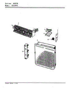 03 - Heater parts for Crosley Dryer CDE20P6HC from AppliancePartsPros.com