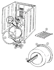 04 - Tumbler (Rev. E-F) parts for Crosley Dryer CDE20P8H from AppliancePartsPros.com