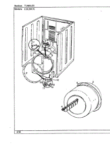 06 - Tumbler (Orig. Rev. B) parts for Crosley Dryer CDE20R7WC from AppliancePartsPros.com