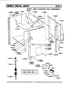04 - Body / Cooling Fan Assembly parts for Maytag Range CDE820 from AppliancePartsPros.com