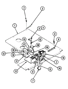 07 - Internal Controls parts for Maytag Range CDE8300ACB from AppliancePartsPros.com