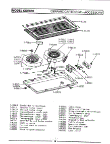03 - Back Panel Assemblies-Accessory parts for Maytag Range CDE850 from AppliancePartsPros.com