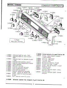 07 - Control Panel parts for Maytag Range CDE850 from AppliancePartsPros.com