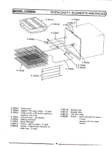 15 - Oven Cavity W / Convection Fan parts for Maytag Range CDE850 from AppliancePartsPros.com