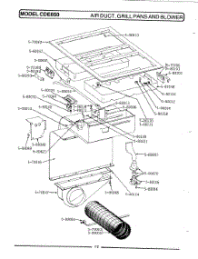 16 - Oven Cavity, Elements & Racks parts for Maytag Range CDE850 from AppliancePartsPros.com