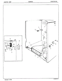 03 - Electrical parts for Crosley Dryer CDE8630H from AppliancePartsPros.com