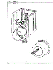 06 - Tumbler parts for Crosley Dryer CDG20P7WC from AppliancePartsPros.com