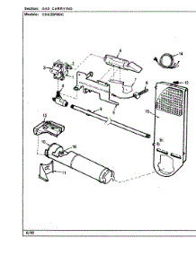 04 - Gas Carrying (Cdg20p8dc) parts for Crosley Dryer CDG20P8DC from AppliancePartsPros.com