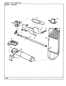 03 - Gas Carrying parts for Crosley Dryer CDG20R7AC from AppliancePartsPros.com