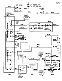 08 - Wiring Information parts for Crosley Dryer CDG7000W from AppliancePartsPros.com