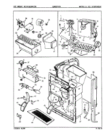 06 - Water & Ice Dispenser parts for Maytag Refrigerator CDNS24T9A / 8L08B from AppliancePartsPros.com