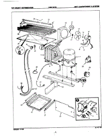 05 - Unit Compartment & System parts for Maytag Refrigerator CDNT18T9A / 8B29A from AppliancePartsPros.com
