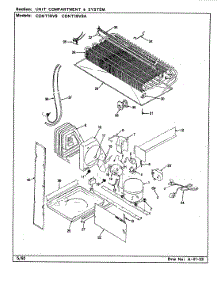 08 - Unit Compartment & System parts for Maytag Refrigerator CDNT18V9A / BC48C from AppliancePartsPros.com
