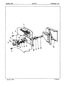 02 - Detergent Cup parts for Crosley Dishwasher CDP2406A from AppliancePartsPros.com