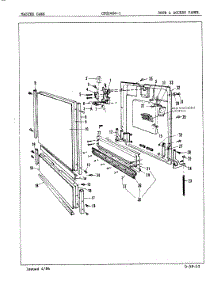 03 - Door & Access Panel parts for Crosley Dishwasher CDU2404-1 from AppliancePartsPros.com