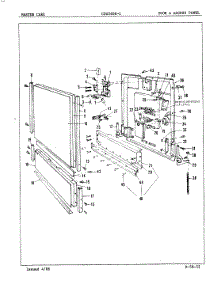 03 - Door & Access Panel parts for Crosley Dishwasher CDU2406-1 from AppliancePartsPros.com