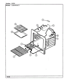 04 - Oven parts for Crosley Range CE3674XRW from AppliancePartsPros.com