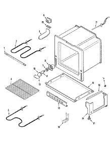 05 - Oven / Base parts for Crosley Range CE38800BAS from AppliancePartsPros.com