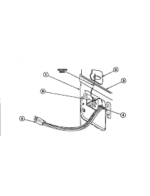 18 - Power Cords parts for Amana Dryer CE4317L2 / PCE4317L2 from AppliancePartsPros.com